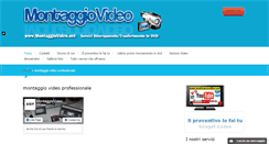 Desktop Screenshot of montaggiovideo.net